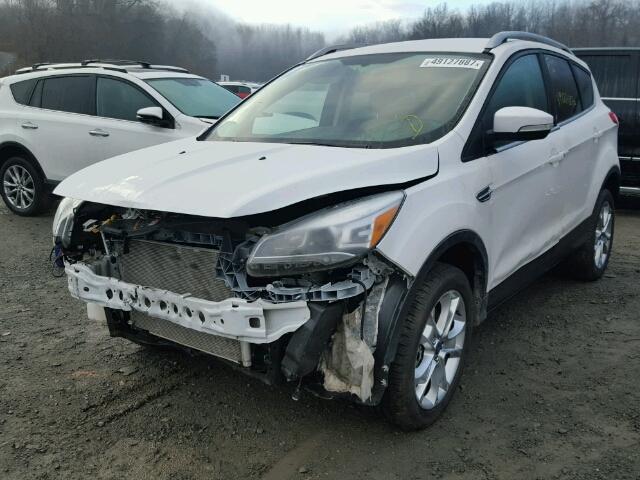 1FMCU9JX6GUC72214 - 2016 FORD ESCAPE TIT WHITE photo 2