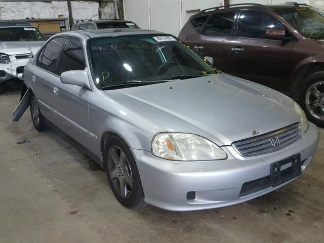 1HGEJ8544XL013339 - 1999 HONDA CIVIC EX 银色 照片 1