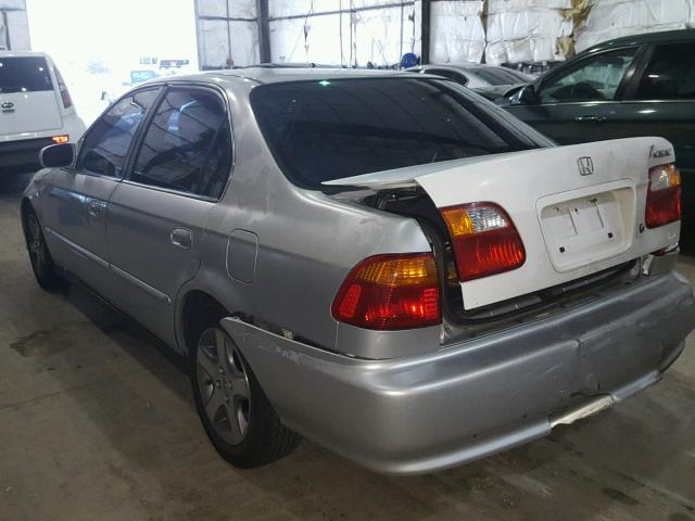 1HGEJ8544XL013339 - 1999 HONDA CIVIC EX SILVER photo 3