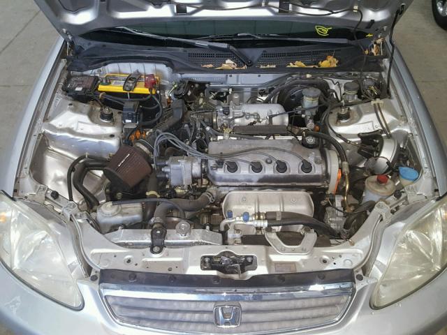 1HGEJ8544XL013339 - 1999 HONDA CIVIC EX SILVER photo 7