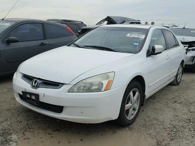 1HGCM56804A093552 - 2004 HONDA ACCORD EX WHITE photo 2