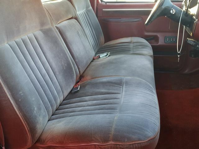 1FTEF15N6HPB11234 - 1987 FORD F150 RED photo 6