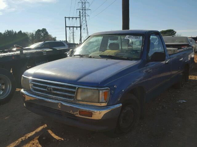 JT4VD11E8S0010501 - 1995 TOYOTA T100 DX BLUE photo 2