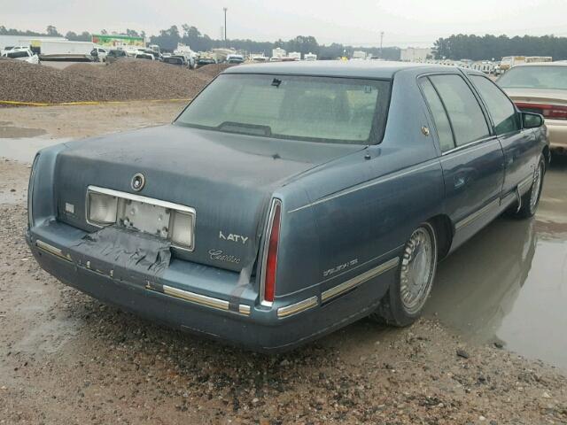 1G6KE54Y2XU803762 - 1999 CADILLAC DEVILLE DE BLUE photo 4