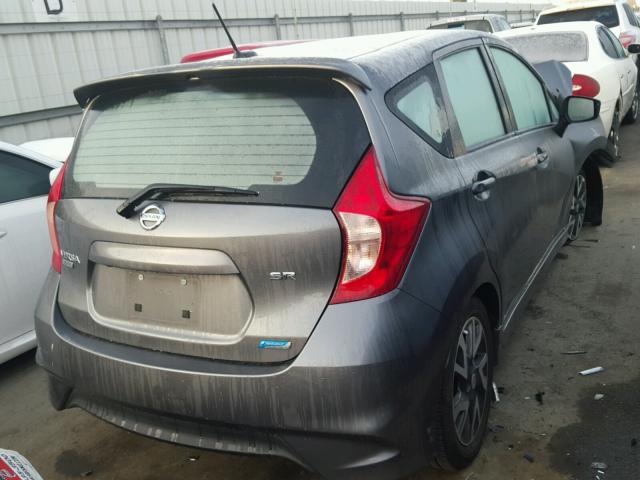 3N1CE2CP2GL388769 - 2016 NISSAN VERSA NOTE GRAY photo 4