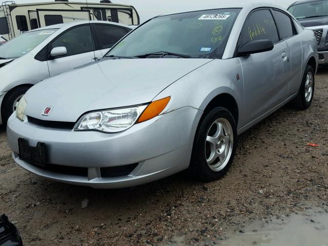 1G8AN12F74Z140068 - 2004 SATURN ION LEVEL SILVER photo 2