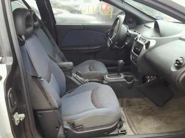 1G8AN12F74Z140068 - 2004 SATURN ION LEVEL SILVER photo 5