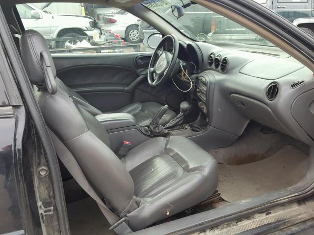 1G2NV12E23C273390 - 2003 PONTIAC GRAND AM G BLACK photo 5