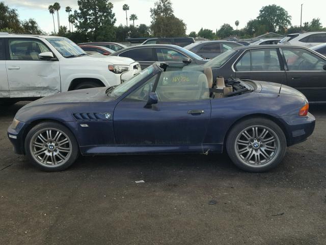 4USCH7326VLB80390 - 1997 BMW Z3 1.9 BLUE photo 10