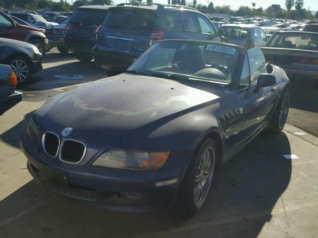 4USCH7326VLB80390 - 1997 BMW Z3 1.9 BLUE photo 2