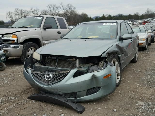 1YVHP80C855M66030 - 2005 MAZDA 6 I GREEN photo 2