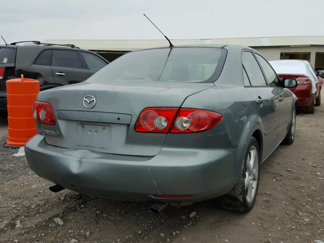 1YVHP80C855M66030 - 2005 MAZDA 6 I GREEN photo 4