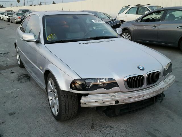 WBABN73463PJ15146 - 2003 BMW 325 CI SILVER photo 1