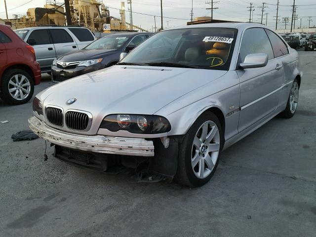 WBABN73463PJ15146 - 2003 BMW 325 CI SILVER photo 2