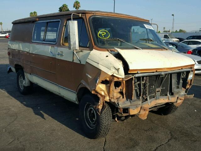 0000CGL1590182589 - 1979 CHEVROLET G10 BROWN photo 1