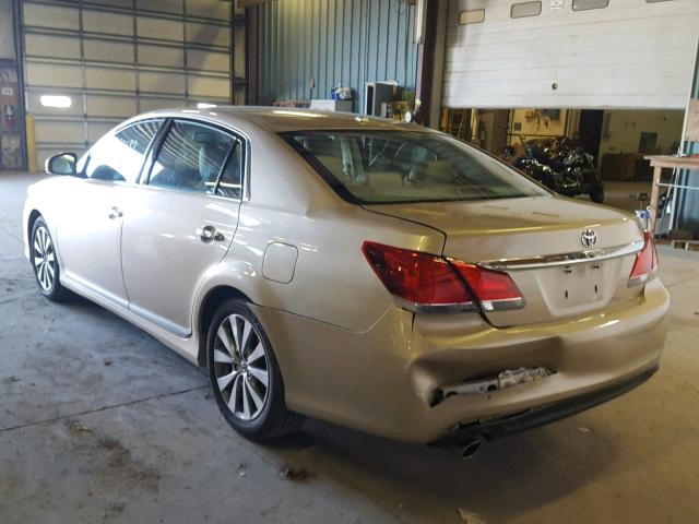 4T1BK3DB3BU413540 - 2011 TOYOTA AVALON BAS Қоңыр фото 3