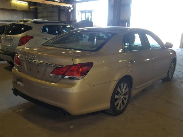 4T1BK3DB3BU413540 - 2011 TOYOTA AVALON BAS Қоңыр фото 4