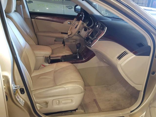 4T1BK3DB3BU413540 - 2011 TOYOTA AVALON BAS Қоңыр фото 5