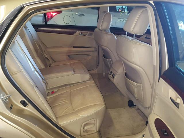 4T1BK3DB3BU413540 - 2011 TOYOTA AVALON BAS Қоңыр фото 6