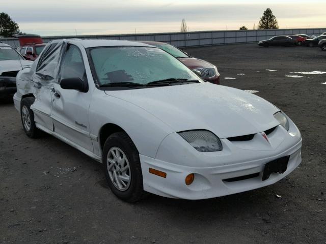 1G2JB524917368069 - 2001 PONTIAC SUNFIRE SE WHITE photo 1