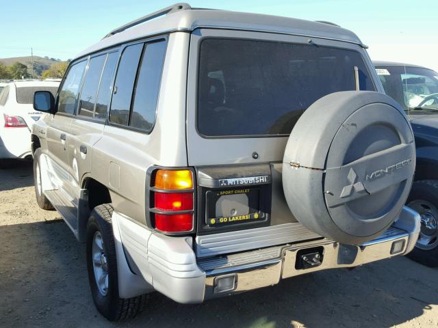 JA4MR51R4YJ002559 - 2000 MITSUBISHI MONTERO BEIGE photo 3