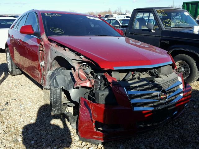 1G6DF8EG6A0116103 - 2010 CADILLAC CTS LUXURY RED photo 1