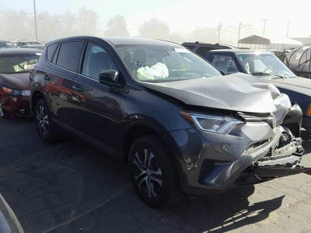 2T3ZFREV4HW390056 - 2017 TOYOTA RAV4 LE GRAY photo 1