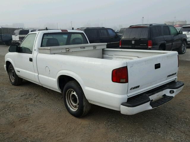 1GCCS14W0Y8196515 - 2000 CHEVROLET S TRUCK S1 WHITE photo 3