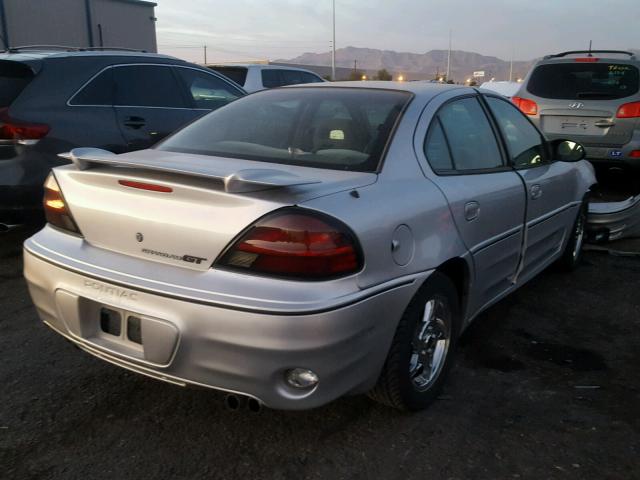 1G2NW52E23M506036 - 2003 PONTIAC GRAND AM G SILVER photo 4