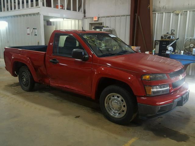 1GCCSBF95B8102746 - 2011 CHEVROLET COLORADO RED photo 1