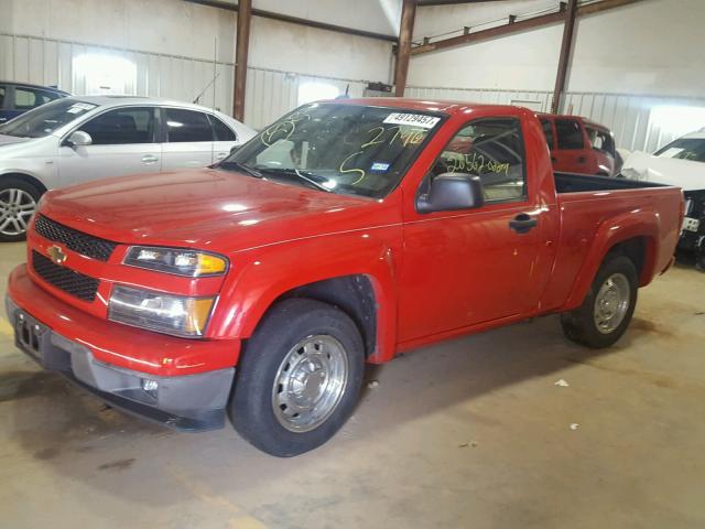 1GCCSBF95B8102746 - 2011 CHEVROLET COLORADO RED photo 2