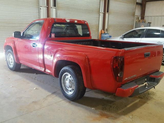 1GCCSBF95B8102746 - 2011 CHEVROLET COLORADO RED photo 3