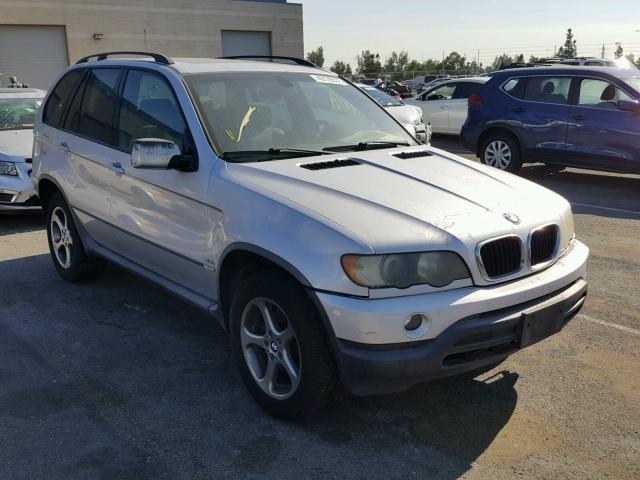 5UXFA53553LV81749 - 2003 BMW X5 3.0I SILVER photo 1