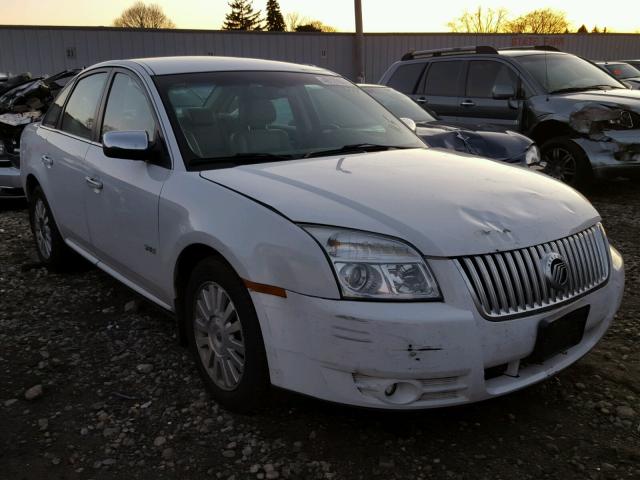 1MEHM40W68G617956 - 2008 MERCURY SABLE LUXU WHITE photo 1