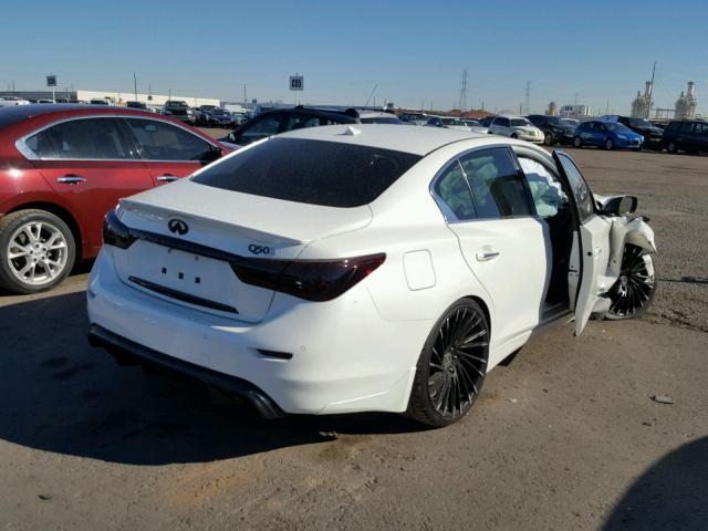 JN1EV7AP6GM301101 - 2016 INFINITI Q50 PREMIU WHITE photo 4