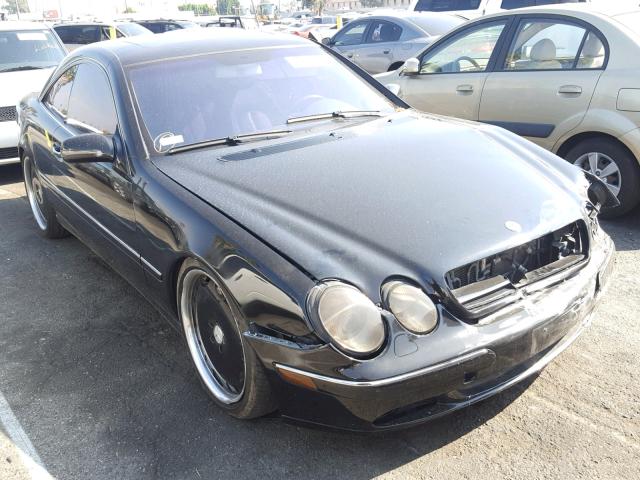 WDBPJ75J52A027146 - 2002 MERCEDES-BENZ CL 500 BLACK photo 1