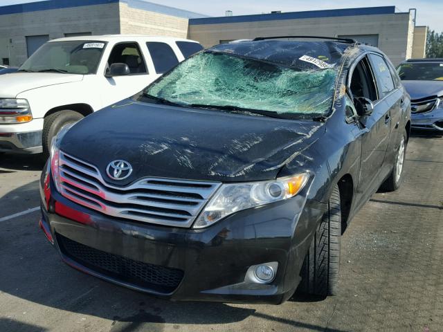 4T3ZA3BB8CU063061 - 2012 TOYOTA VENZA LE BLACK photo 2