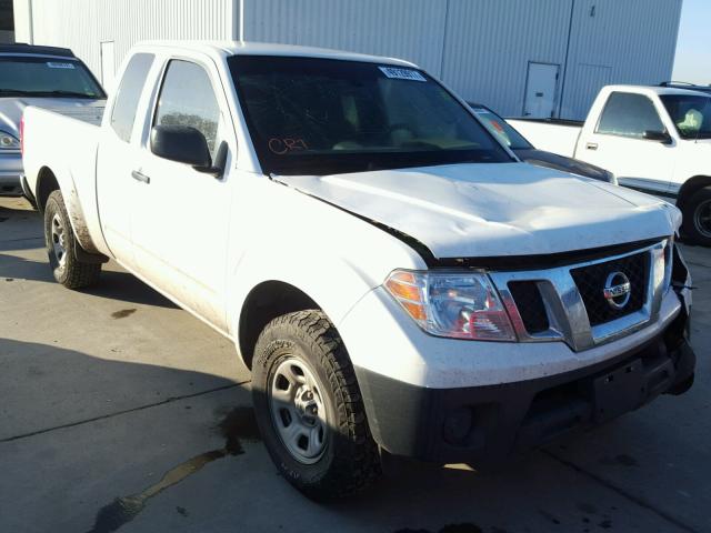 1N6BD0CT9FN715970 - 2015 NISSAN FRONTIER S WHITE photo 1