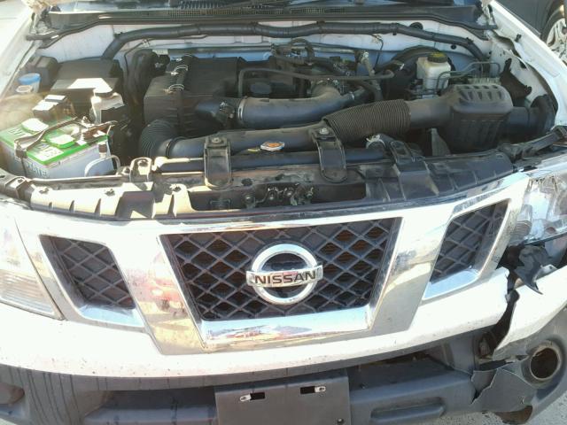 1N6BD0CT9FN715970 - 2015 NISSAN FRONTIER S WHITE photo 7