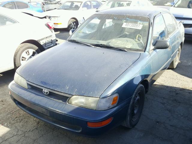 JT2AE09E3P0032576 - 1993 TOYOTA COROLLA LE BLUE photo 2