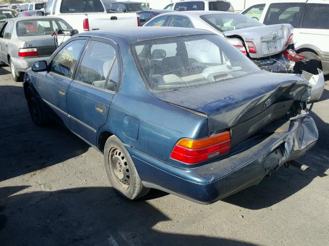 JT2AE09E3P0032576 - 1993 TOYOTA COROLLA LE BLUE photo 3