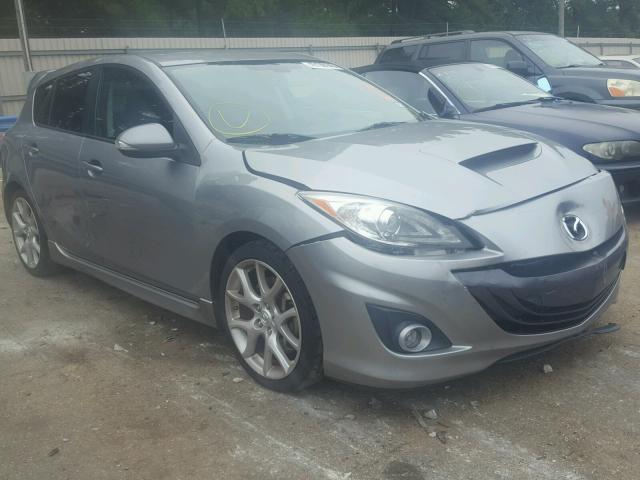 JM1BL1K45B1405029 - 2011 MAZDA SPEED 3 GRAY photo 1