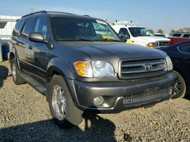 5TDZT38A94S226344 - 2004 TOYOTA SEQUOIA LI CHARCOAL photo 1