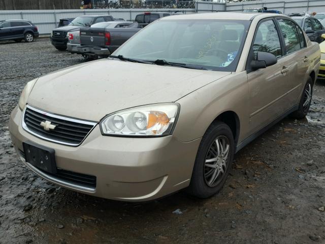 1G1ZS58F07F307630 - 2007 CHEVROLET MALIBU LS TAN photo 2