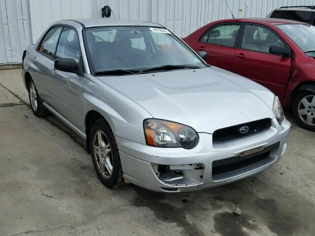 JF1GD67535H525284 - 2005 SUBARU IMPREZA RS SILVER photo 1