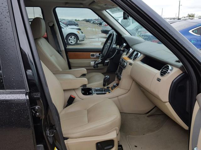 SALAK2D49CA625205 - 2012 LAND ROVER LR4 HSE LU BLACK photo 5