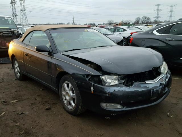 2T1FF28P82C588731 - 2002 TOYOTA CAMRY SOLA BLACK photo 1