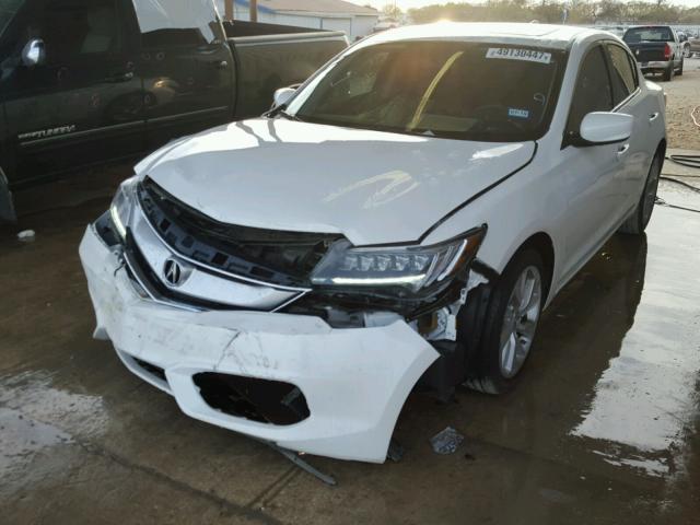 19UDE2F35HA005220 - 2017 ACURA ILX BASE WHITE photo 2