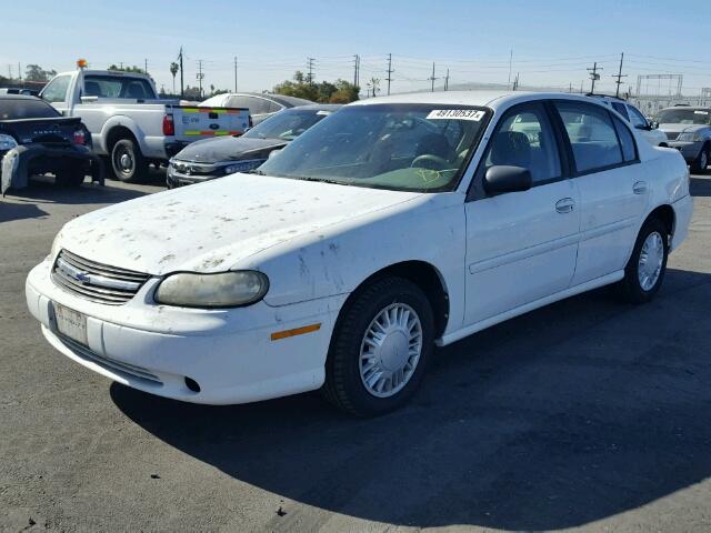 1G1ND52J0Y6139673 - 2000 CHEVROLET MALIBU WHITE photo 2