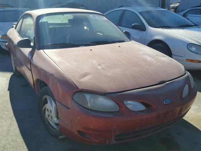 3FAKP1130YR154504 - 2000 FORD ESCORT ZX2 RED photo 1